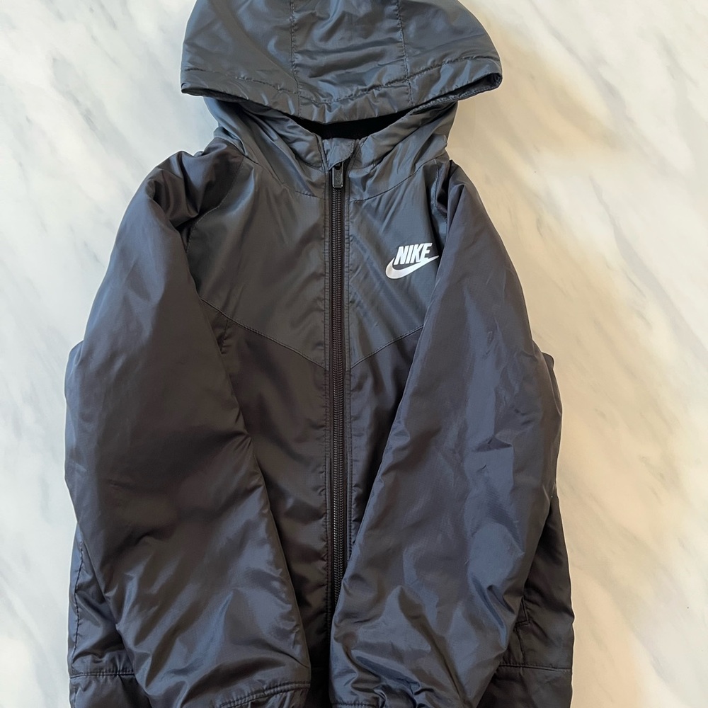 Nike Kids Black Raincoat